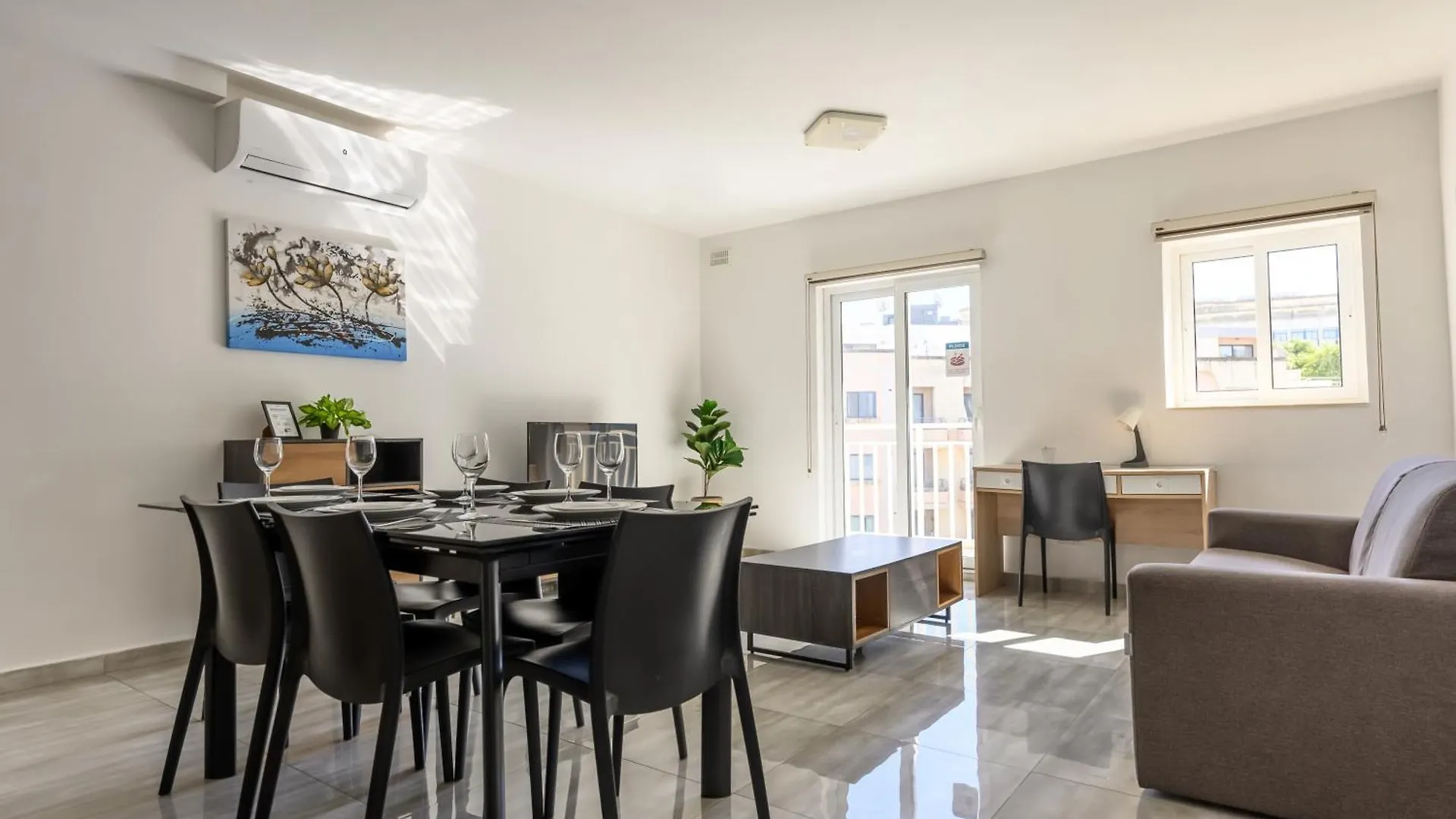 Homestay F9 Room 1, Private Double Room With Private Bathroom In Shared Flat Msida Malta